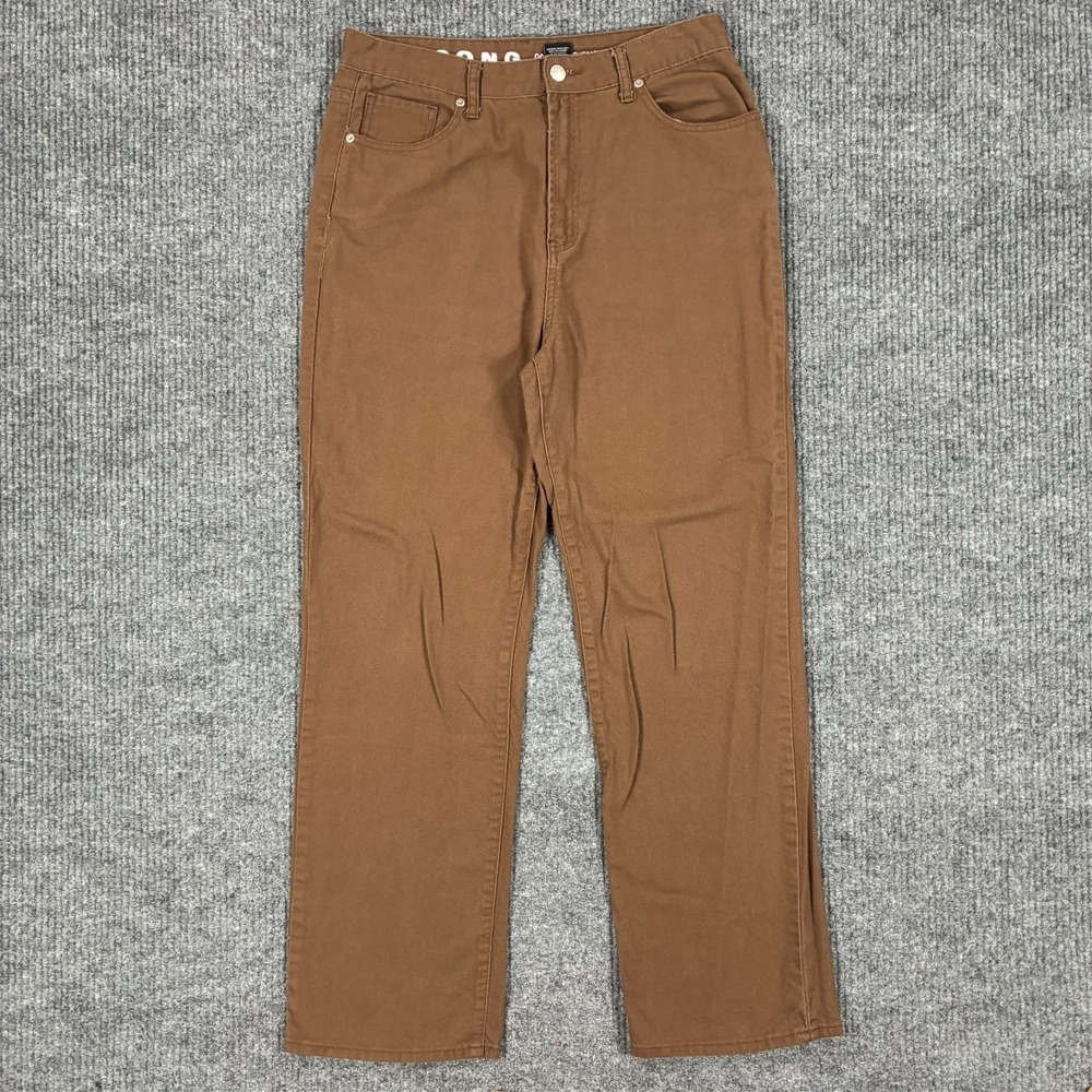 S.O.N.G 90s Boyfriend Jeans Womens Size 13/31 Brown Denim High Rise Casual